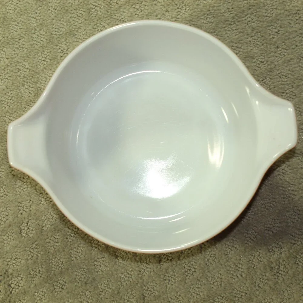 Pyrex Autumn Harvest Casserole Set Of 3 With Matching Lids #475B, #474B, #473B